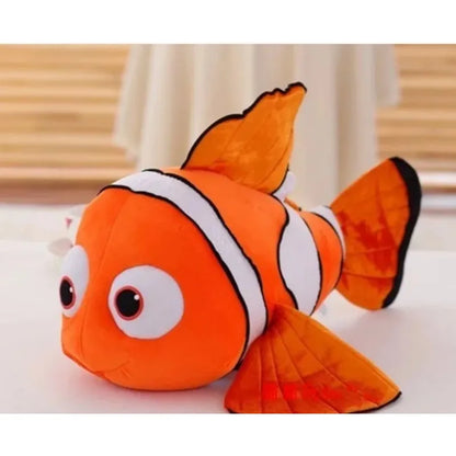 Kawaii Finding Nemo Plush Toys - Soft Marlin & Dory Dolls for Kids