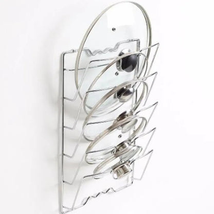 Wall Or Cabinet Door Pot Lid Mount
