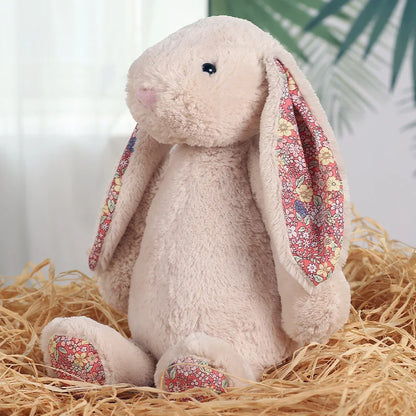 Shy Bunny Plush Toy Soft Floppy-Ear Gift for Girls