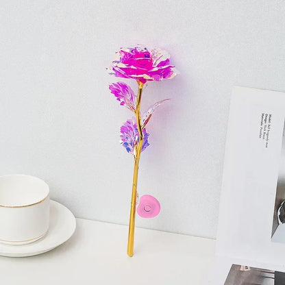 Eternal Rose LED Light Glass Dome