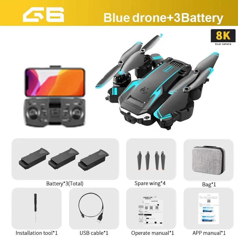 Drone Camera 8K With Omni Directional Obstacle Avoidance