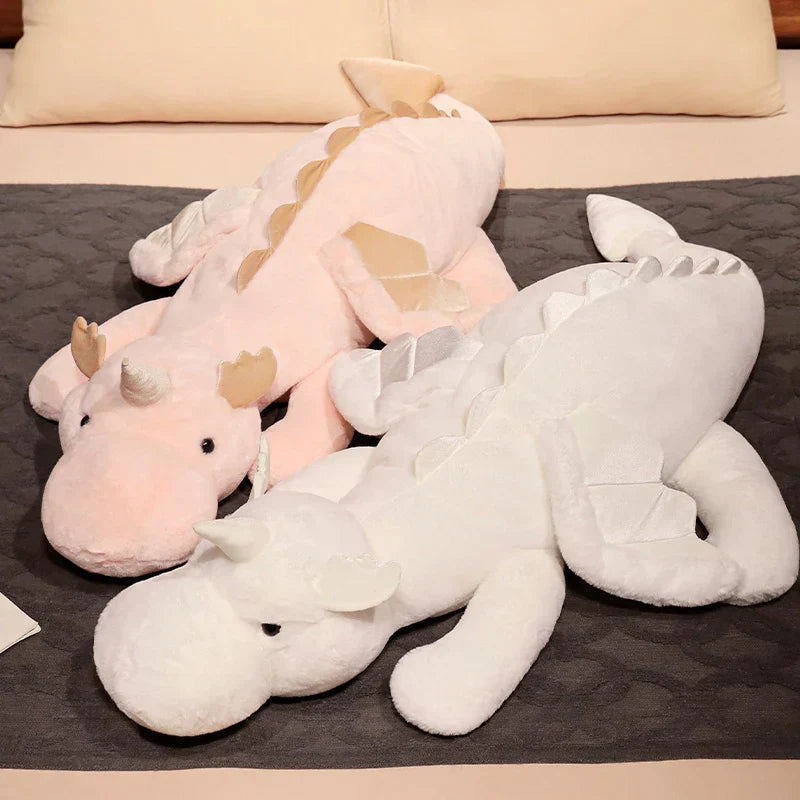 Giant Plush Unicorn Dinosaur Hug Pillow Soft Stuffed Toy
