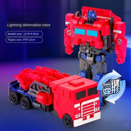 Transformation Robot One Step Deformation Car Action Figure