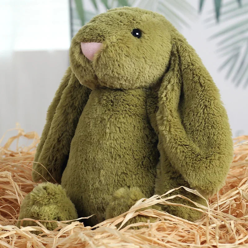 Shy Bunny Plush Toy Soft Floppy-Ear Gift for Girls