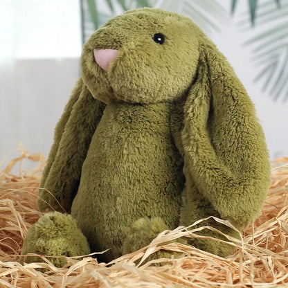 Shy Bunny Plush Toy Soft Floppy-Ear Gift for Girls