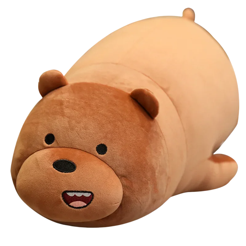 We Bare Bears Plush Toys Grizzly Panda Ice Bear Doll