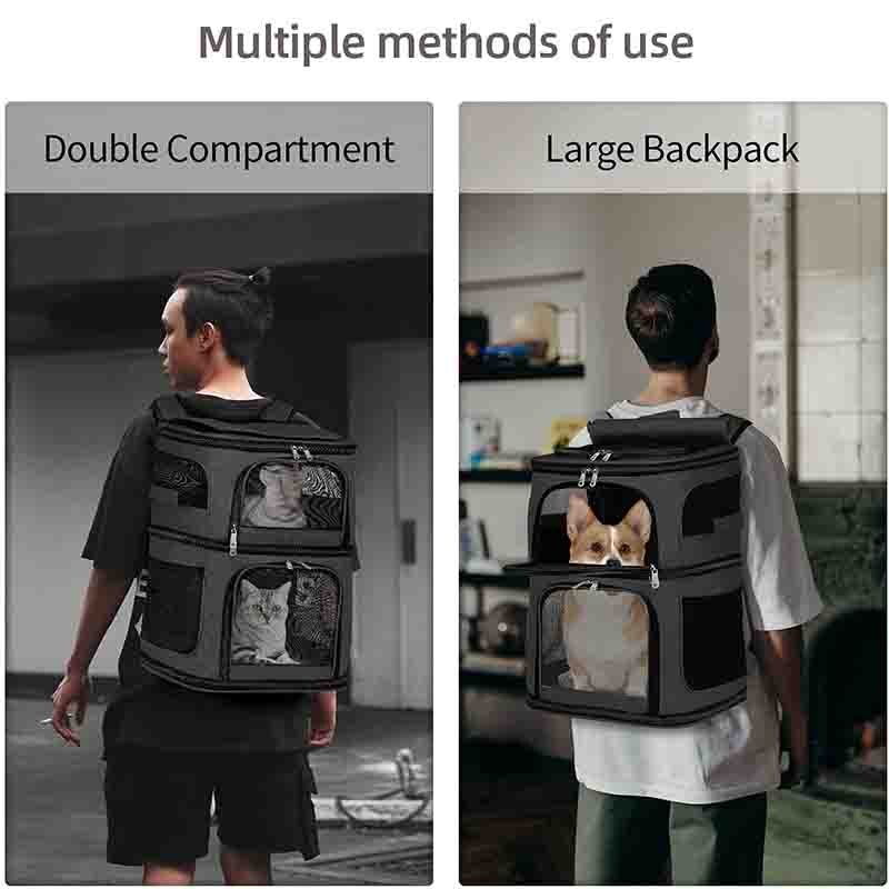 Double Layer Cat Backpack