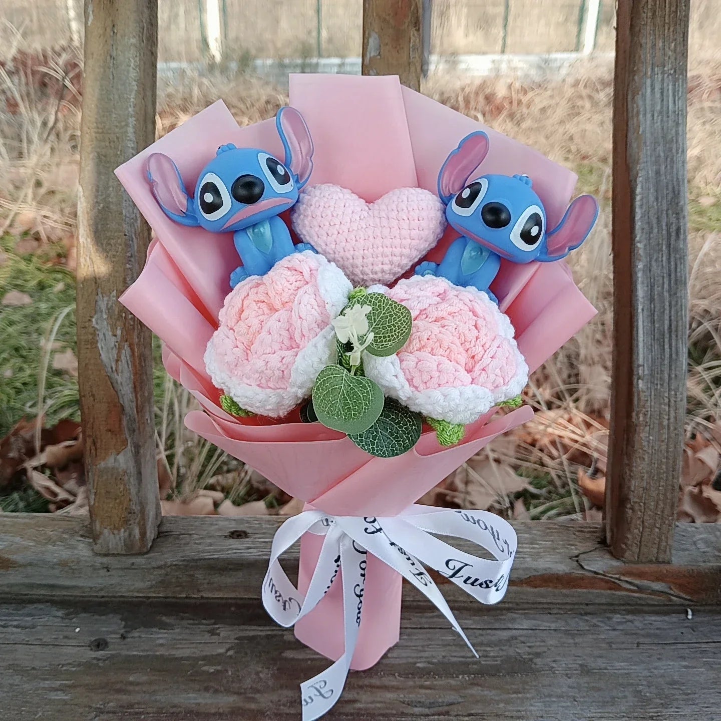Plush Cartoon Bouquet Soft Doll for Gifts