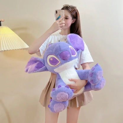 Purple Stitch Plush - Soft 25cm Cuddly Doll for Kids and Gift
