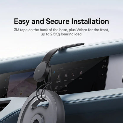 Magnetic Bendable Phone Holder With Wireless Charging