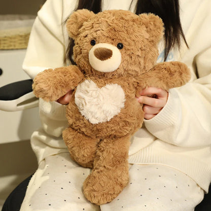 Christmas Teddy Bear Plush Toy Cute Stuffed Gift 28cm