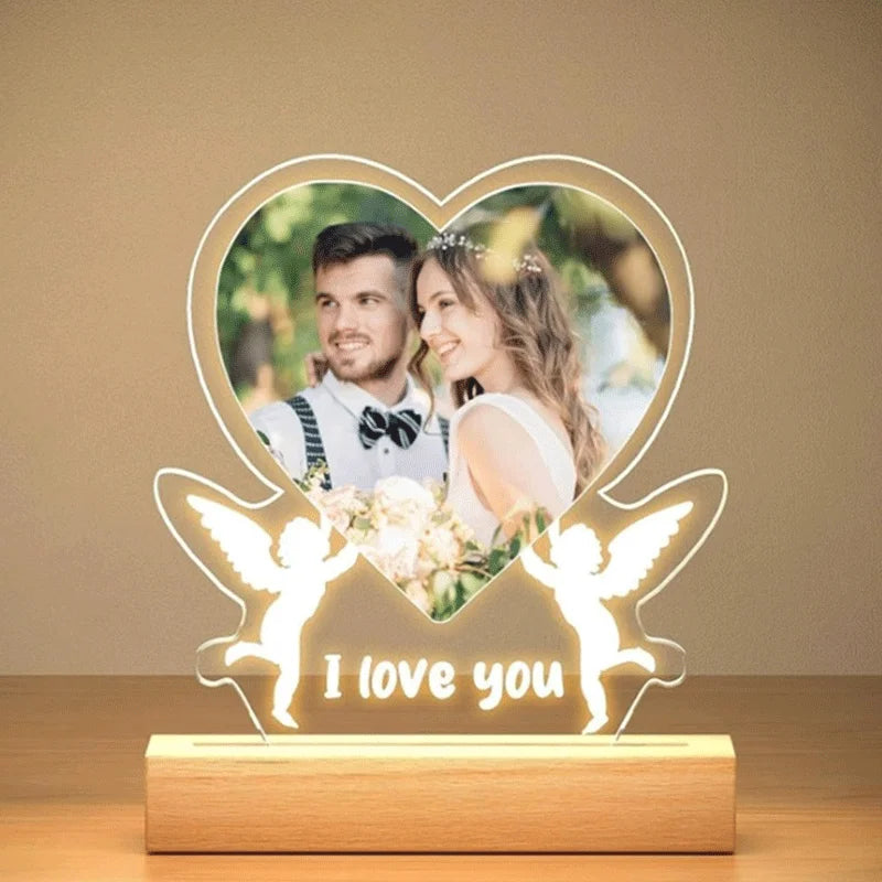 Personalized Photo Frame Night Light