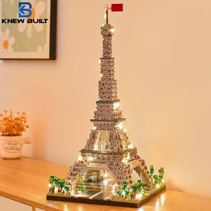 Paris Eiffel Tower Micro Mini Building Blocks