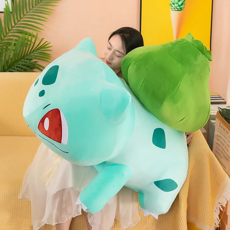 Cute Bulbasaur Plush Toy - Adorable Frog Doll for Kids & Collectors!