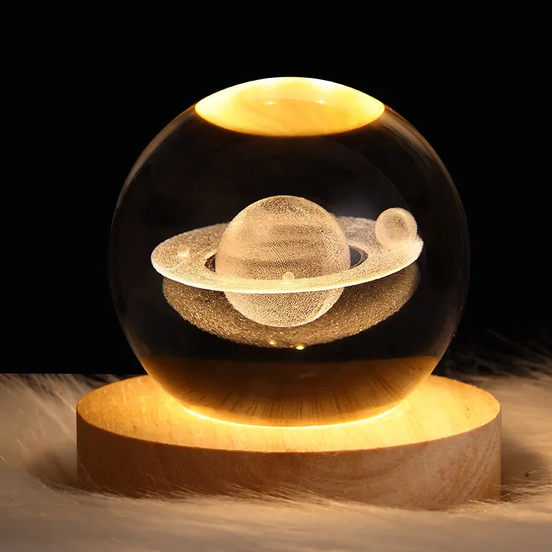 Luminous Crystal Ball Night Light