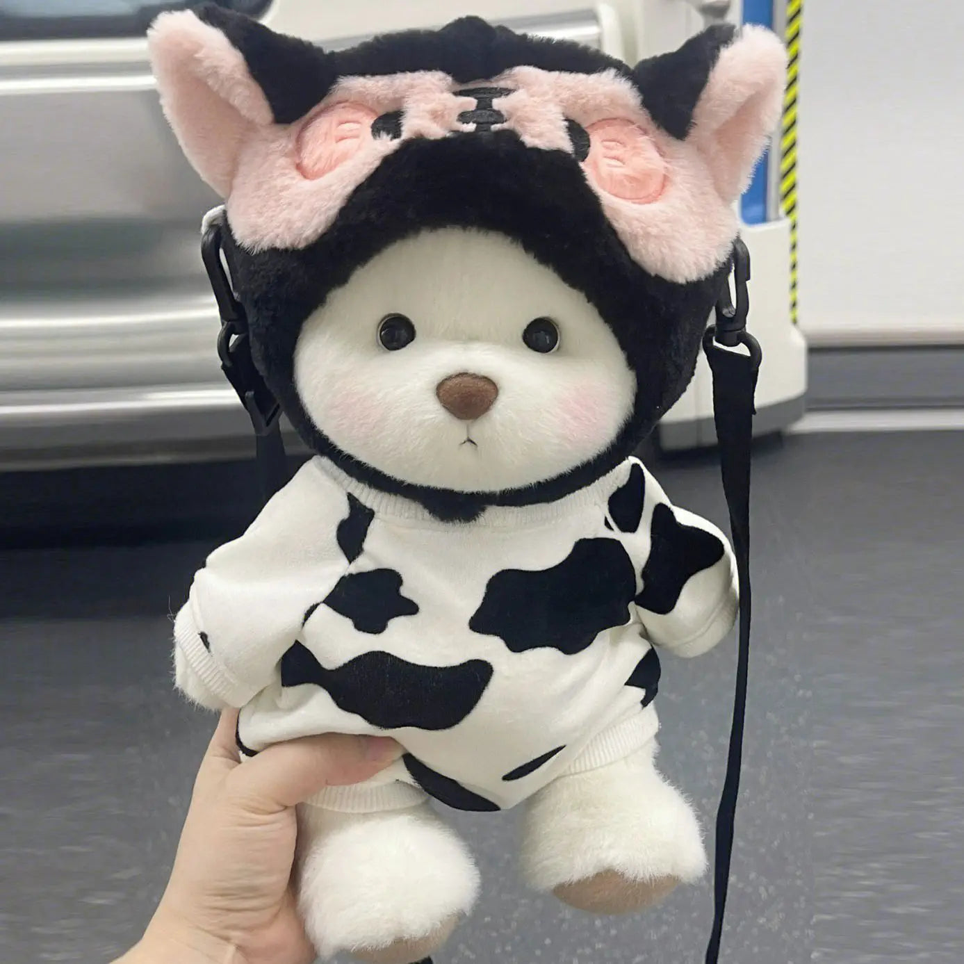 Handmade Teddy Bear Plush Doll with Outfit 30cm