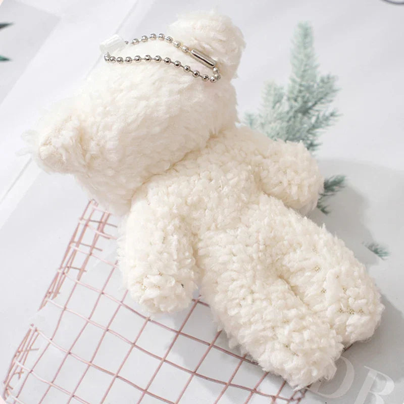 Blush Bear Plush Keychain