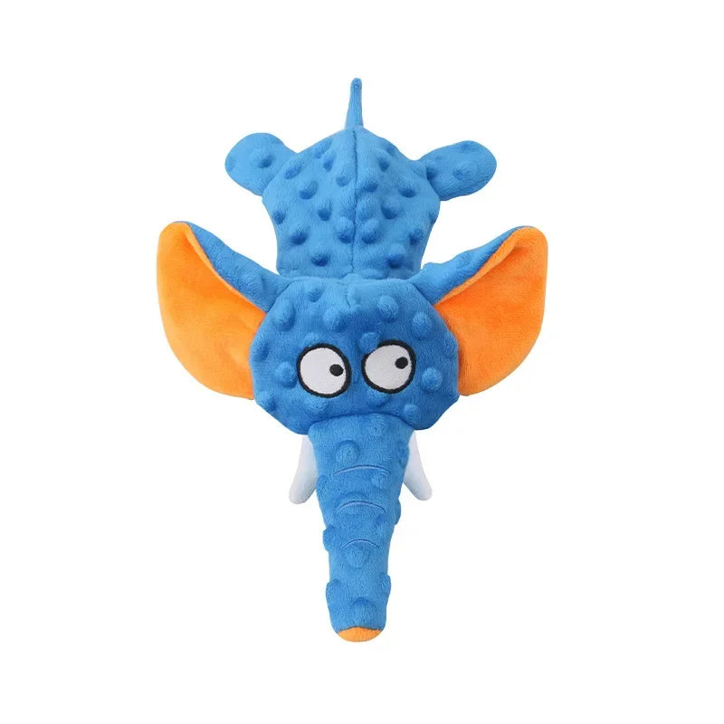 Elephant Plush Dog Toy