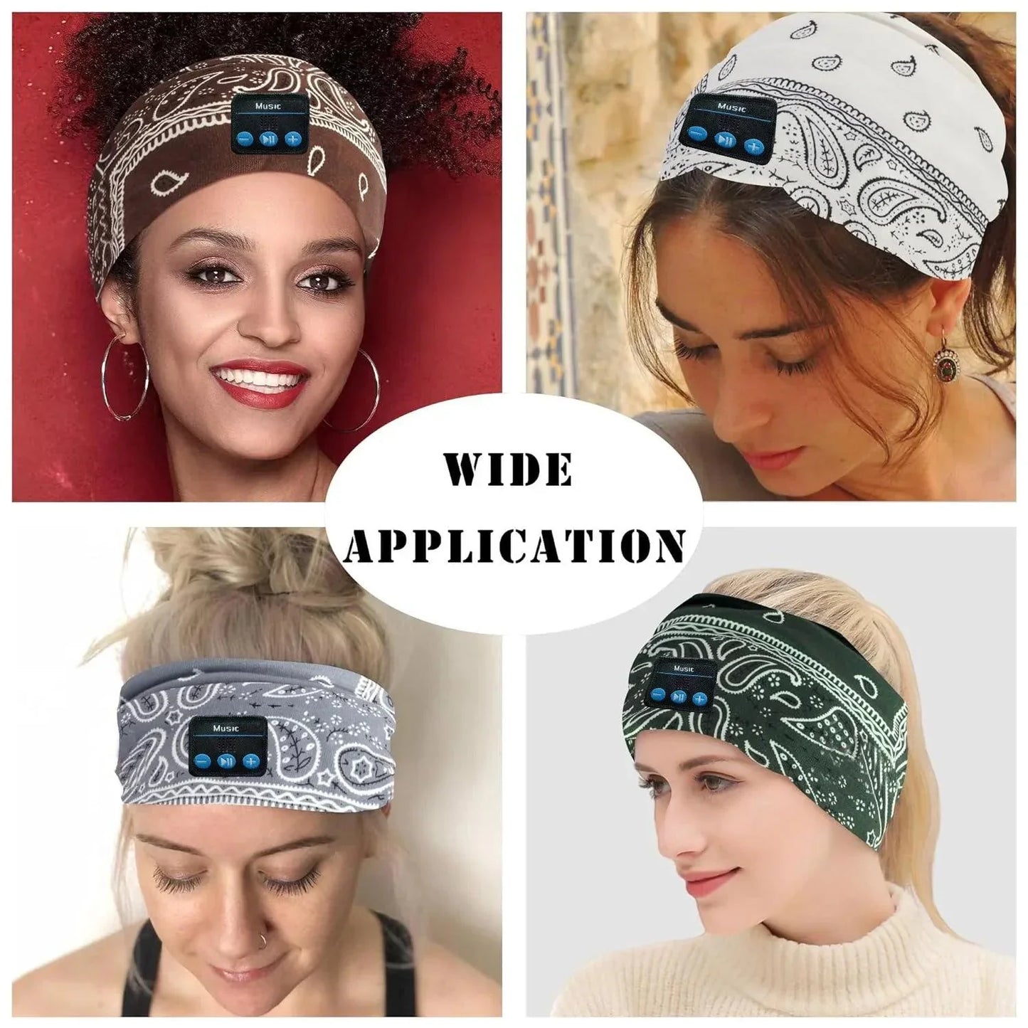 Wireless Bluetooth Bedphones Headband