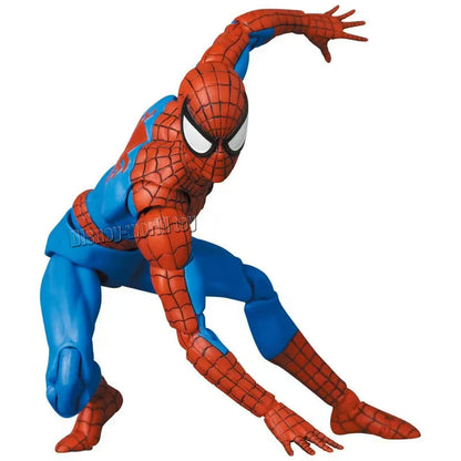 Spiderman Mafex 185 Classic Costume Anime Figure