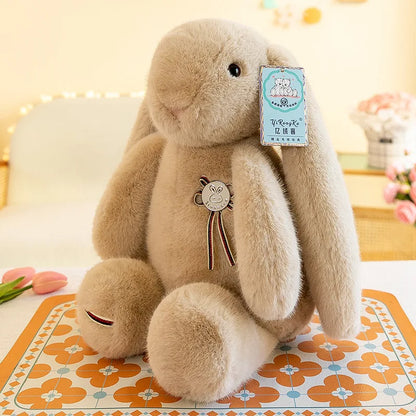 70cm Large Long Ear Rabbit Plush Toy Soft Bunny Stuffed Animal Pillow for Kids