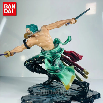 Roronoa Zoro Three-blade Sa-maximum Manga Anime Statue Action Figure