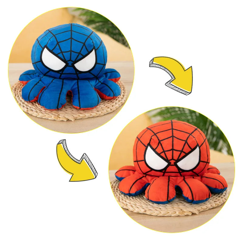 Reversible Superhero Plush Doll 20 to 40 cm