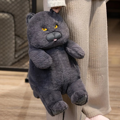 Lifelike Black Cat Plush Toy - Perfect Gift for Kids & Cat Lovers!
