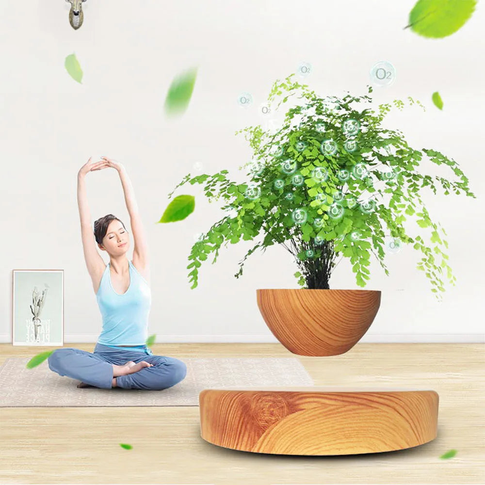 Magnetic Levitation Floating Pot