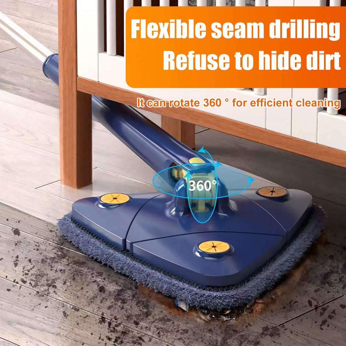Telescopic Triangle Mop 360
