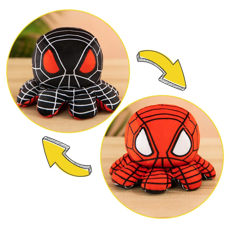 Reversible Superhero Plush Doll 20 to 40 cm