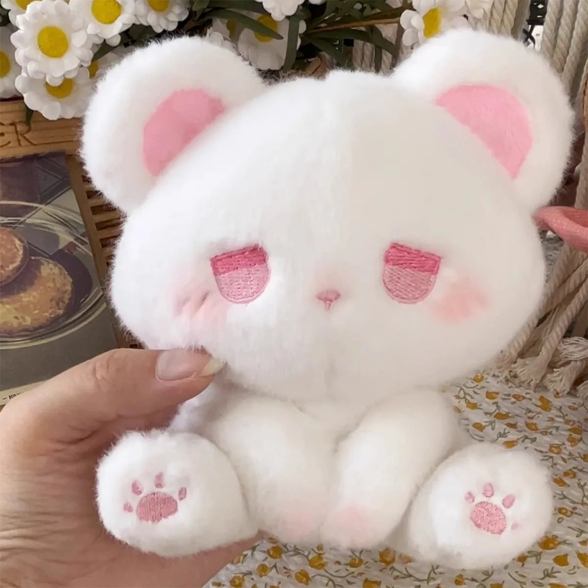 Emo Cat Plush Doll Cute Stuffed Toy Gift for Couples