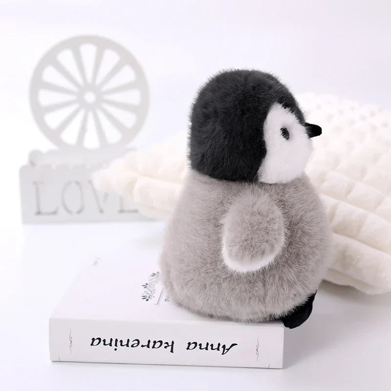 Kawali Fluffy Penguin Plush Toy - Soft Stuffed Animal for Kids and Gifts