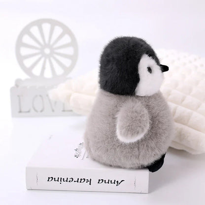 Kawali Fluffy Penguin Plush Toy - Soft Stuffed Animal for Kids and Gifts