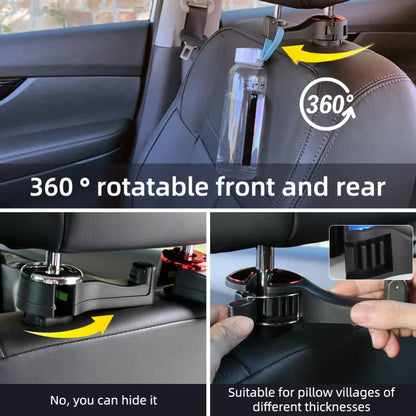 Car Headrest Hook Phone Holder