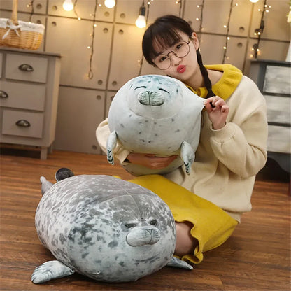 Cute Sea Lion Plush Pillow - Soft & Adorable Home Decor Accent