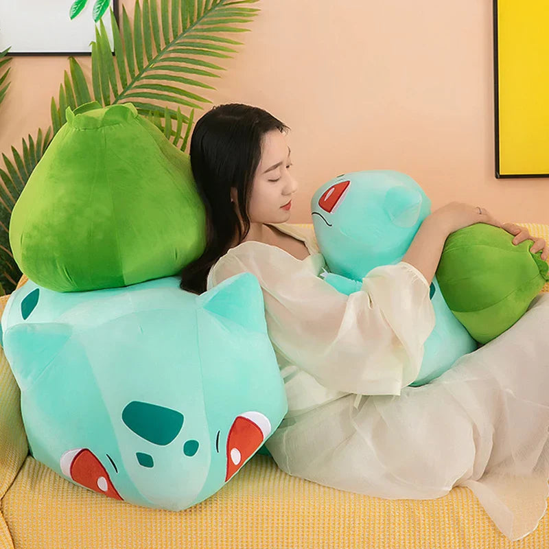 Cute 25CM Bulbasaur Plush Doll - Soft Stuffed Toy for Kids & Collectors