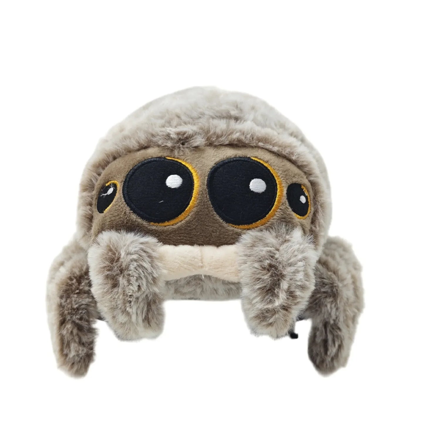 Soft Spider Plush Pillow - Cute Black Stuffed Animal Decor