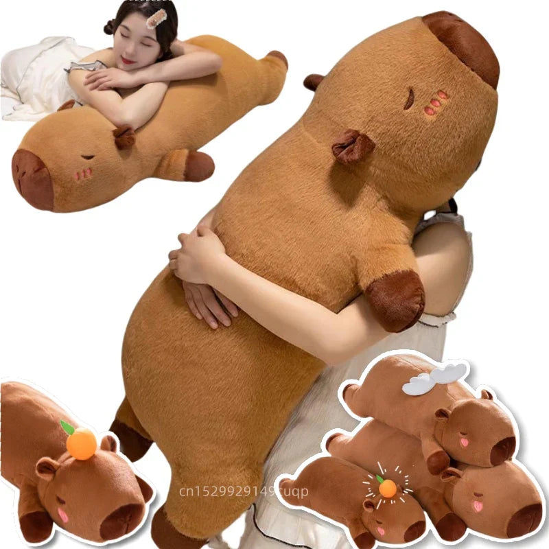 Kawaii Giant Capybara Plush Doll - Cozy Home Decor & Cute Companion