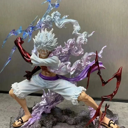One Piece Figure Sun God Gear 5 Nika Luffy Action Figure