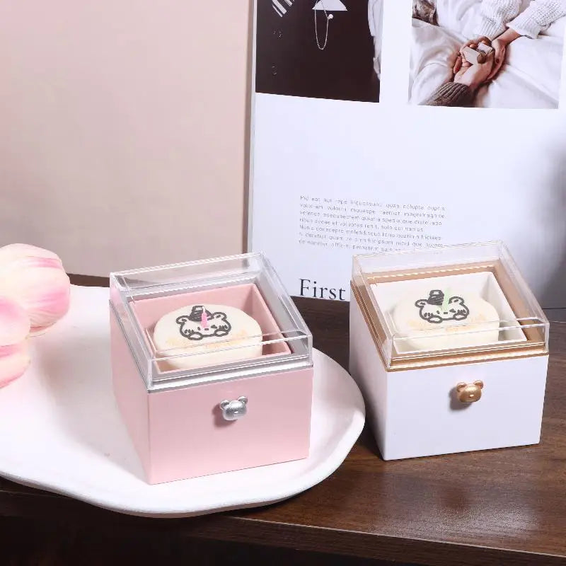 Rotating Surprise Gift Box for Ring Necklace Birthday