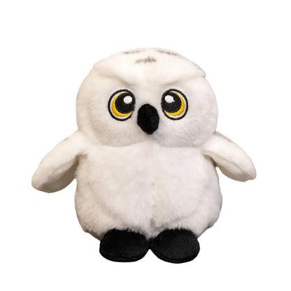 Hedwig Owl Plush Toy Soft Stuffed Animal Cute Shoulder Plush for Kids
