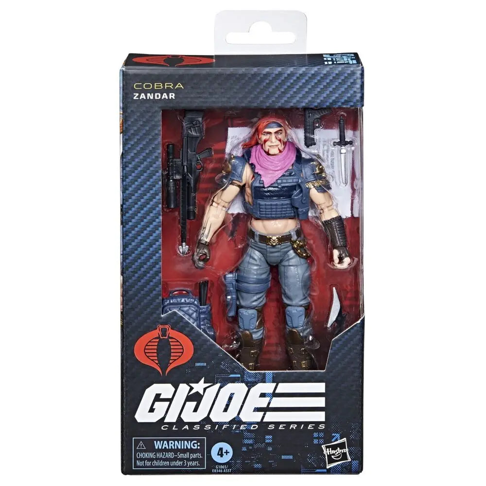 GI Joe Classified Cobra Zandar Action Figure