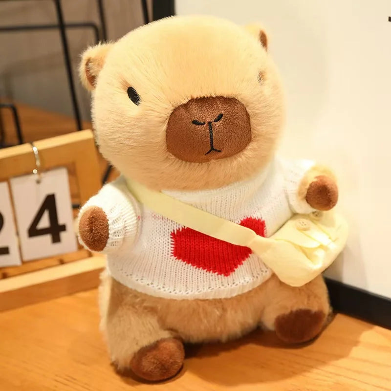Capybara Cuddle Plush Toy - Adorable Gift for Kids & Collectors