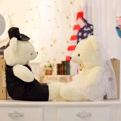 Couple Bear Wedding Plush Toys