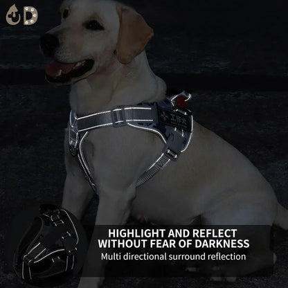 Reflective Multifunctional Dog Harness
