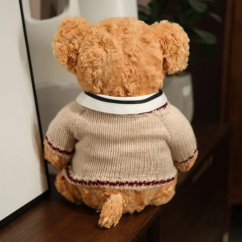 Classic Vintage Teddy Bear Plush Soft Stuffed Doll