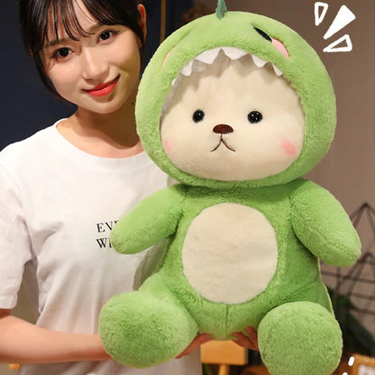 Cute 30cm Bear Plush Toy - Transform into Disney Stitch! Soft & Adorable!