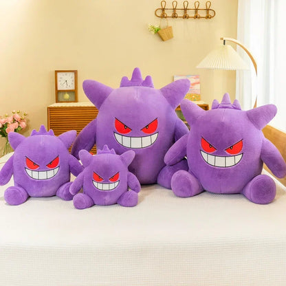 Gengar Plush Toy - Huge Cute Anime Doll for Kids
