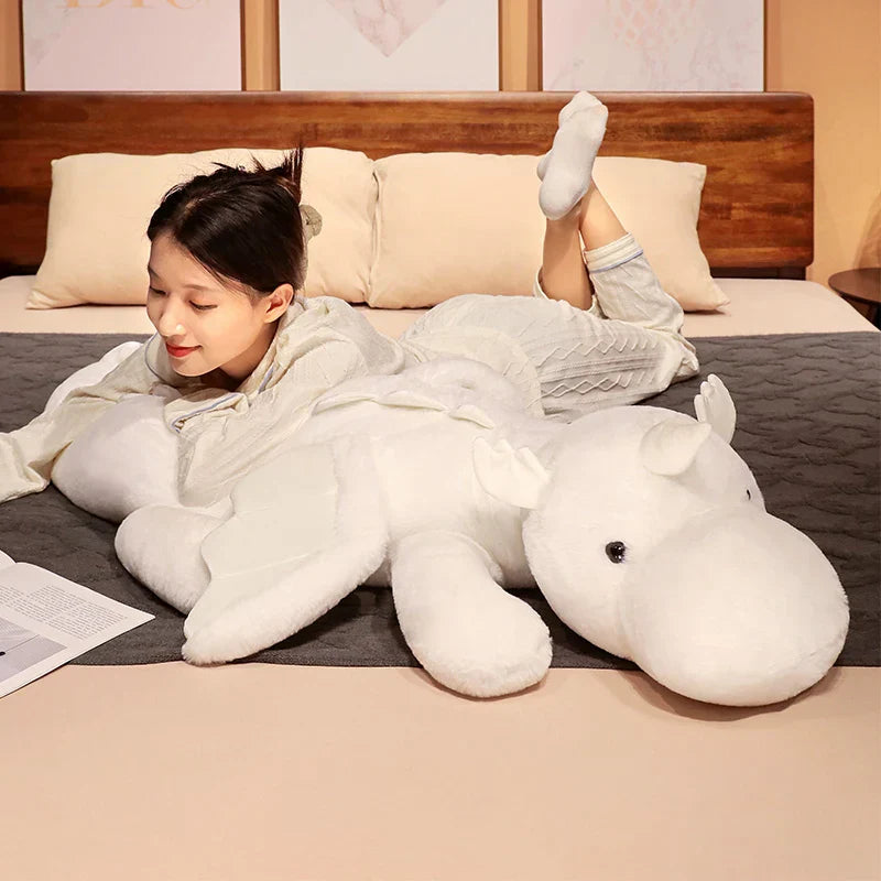 Giant Plush Unicorn Dinosaur Hug Pillow Soft Stuffed Toy